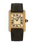 Pre-Owned Cartier Tank Vermeill Watch